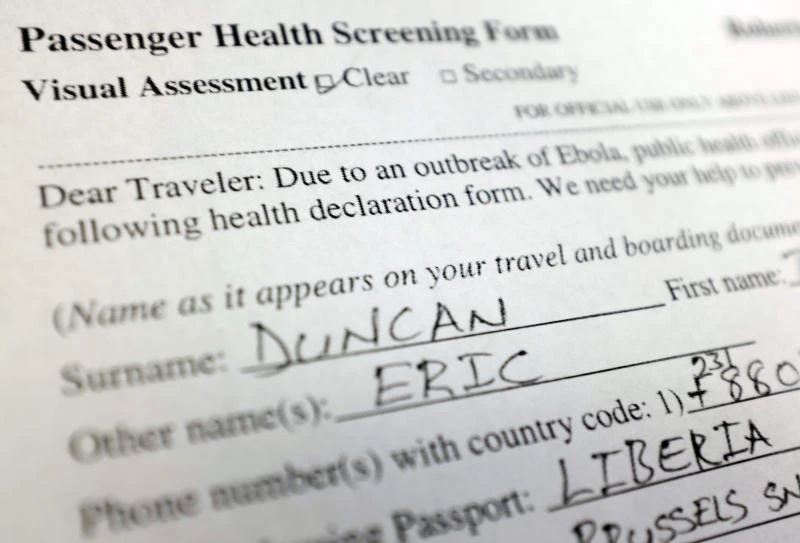 Airports ‘should be screening for Ebola the same way they screen for terrorists’