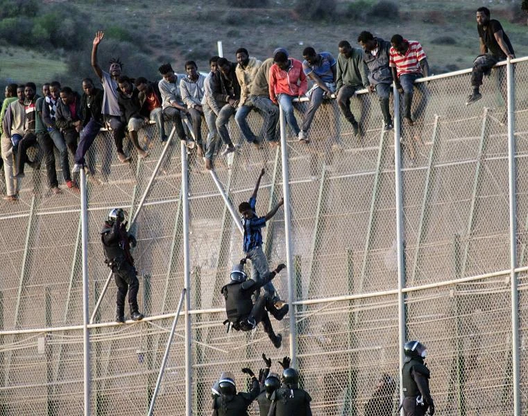 Spain says 60 migrants enter African enclave