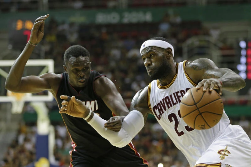 Cavs beat Heat in Rio in marquee preseason game