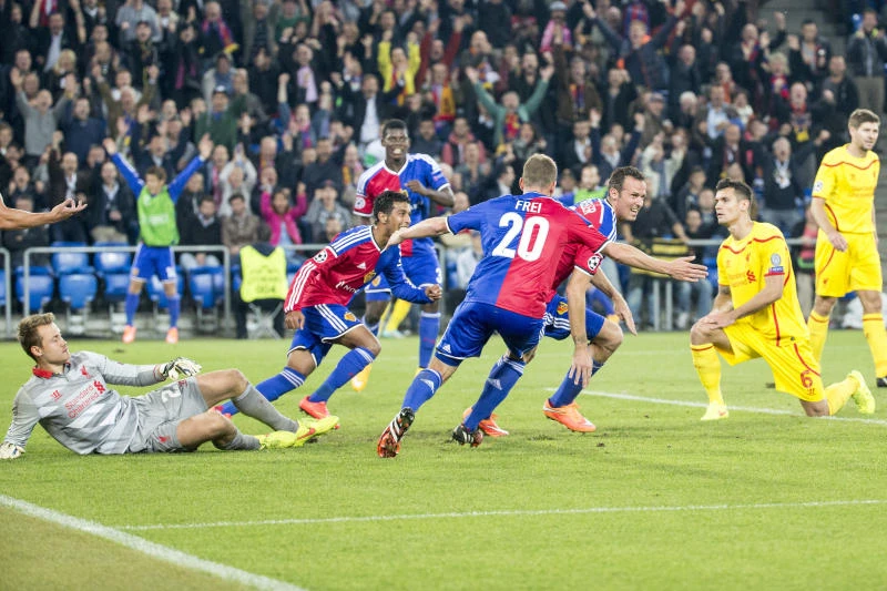Madrid wins late; Basel stuns Liverpool in Champs League