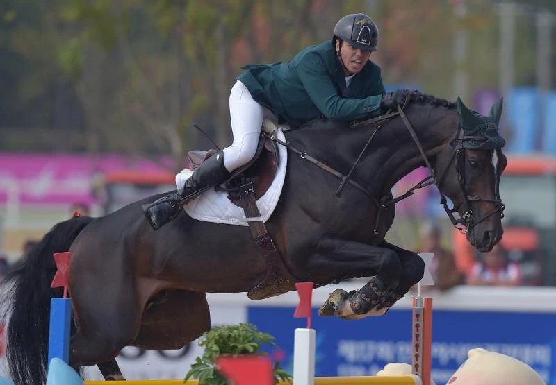 Saudi Arabia’s Sharbatly rides to gold; doping cases overshadow Games