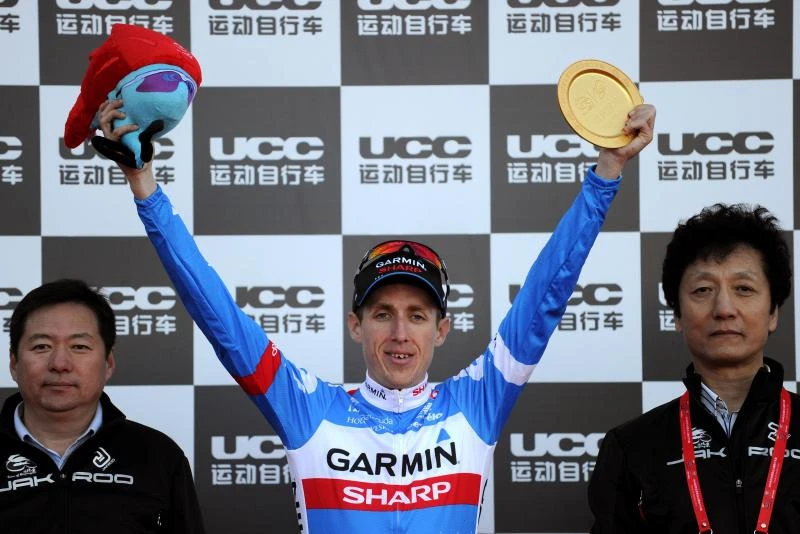 Martin sprints to hilltop win in Tour of Beijing