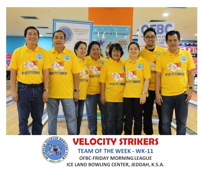 Velocity Strikers notch OFBC Team of the Week treble