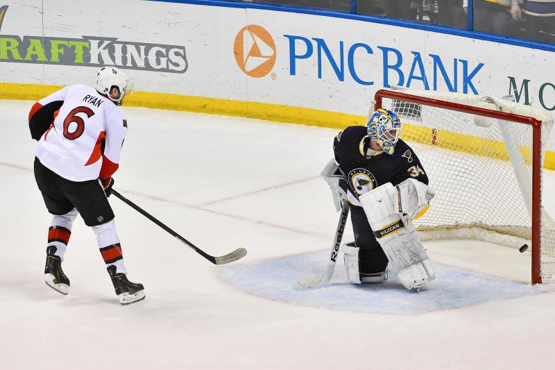 Ryan's shootout goal gives Senators victory over Blues