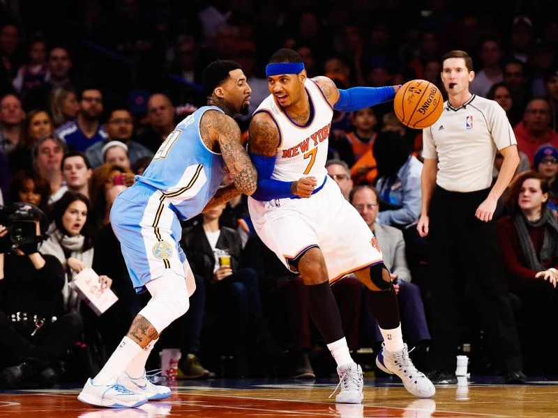 Knicks down Nuggets to end 7-game losing streak