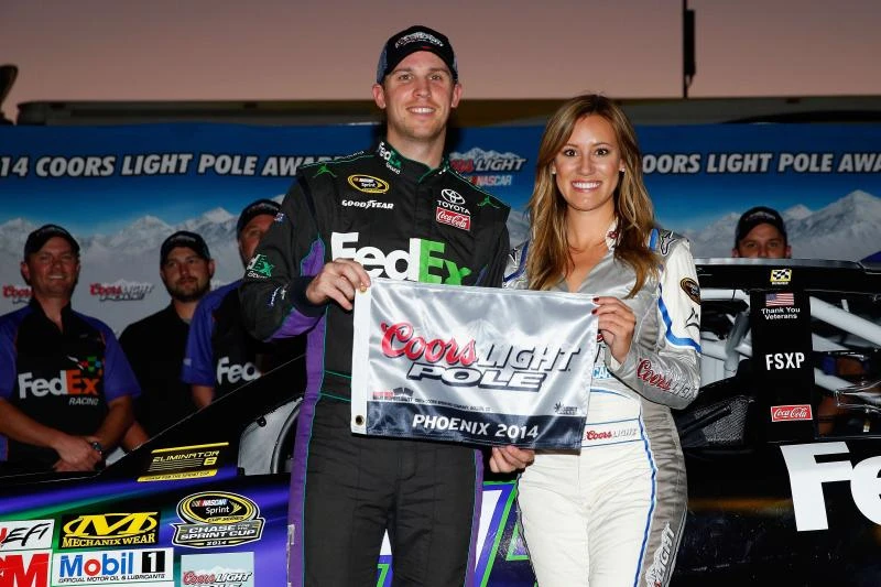 Hamlin secures pole for critical race at Phoenix