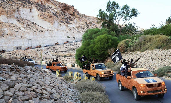 Dozens of Libyans pledge allegiance to top IS leader