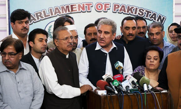 Islamabad blames anti-govt protests for economic woes