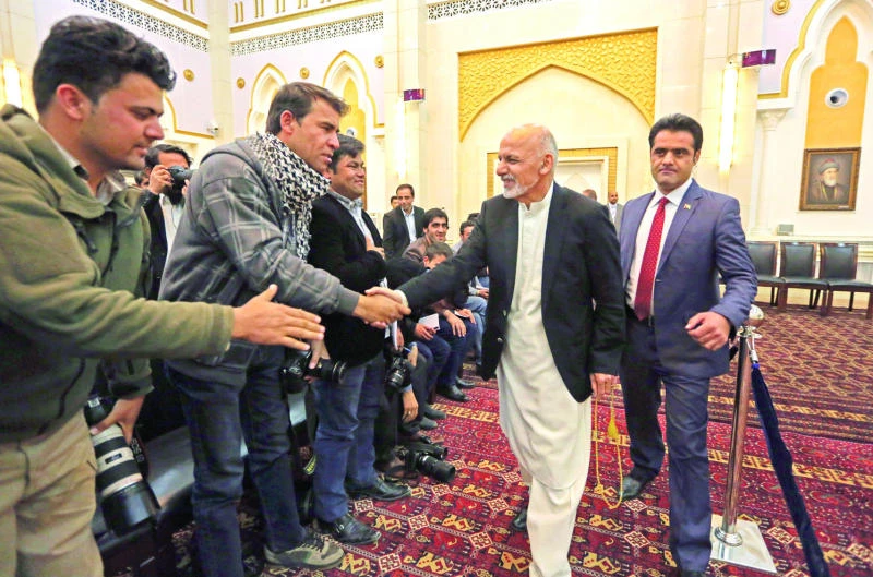 Afghan president: Corruption, security top issues