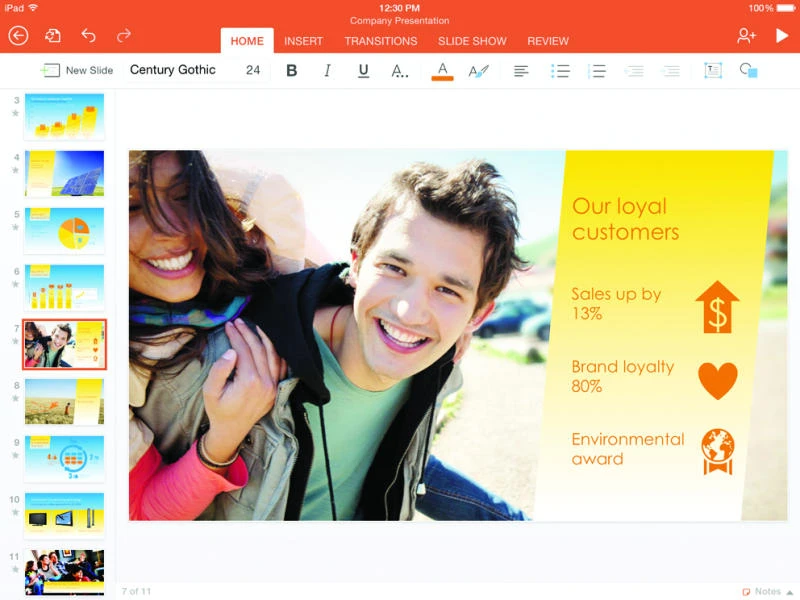 Microsoft makes more Office features free on iPads