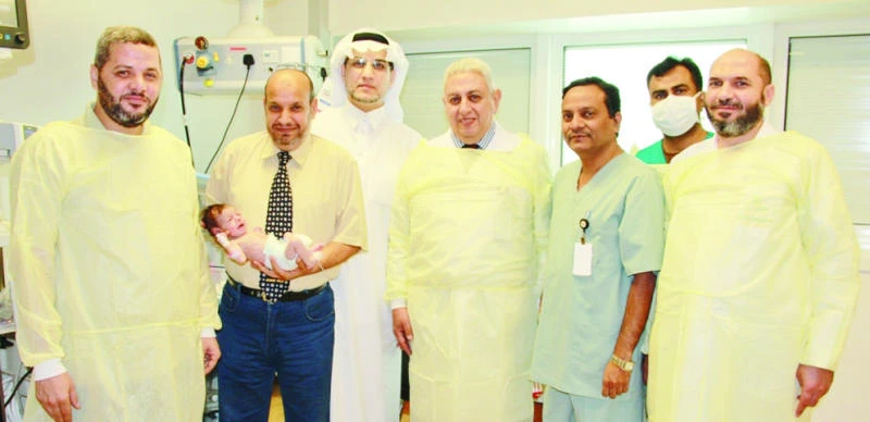 Week-old baby undergoes heart surgery