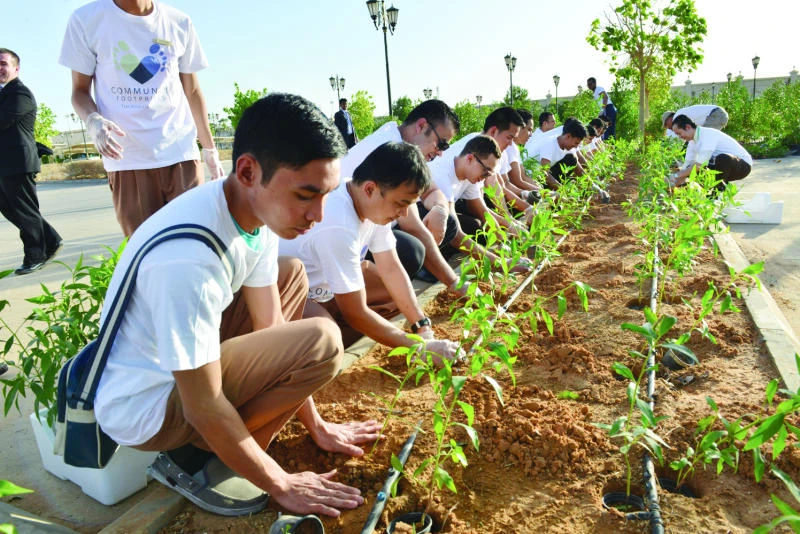 Ritz-Carlton green campaign takes root in Riyadh