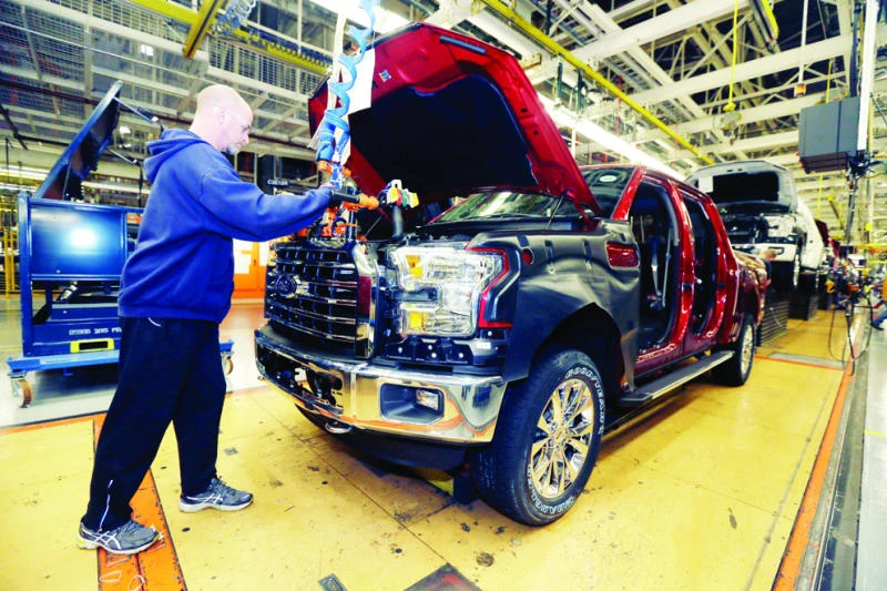 Ford starts production of new aluminum F-150
