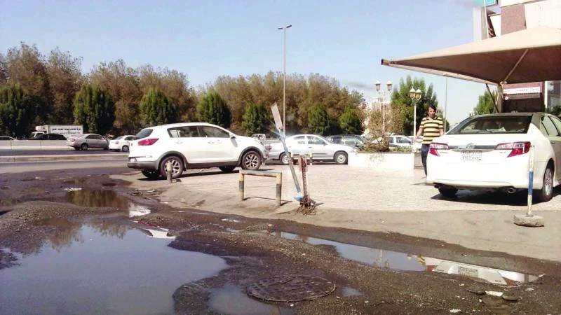 Sewage on streets poses health threat