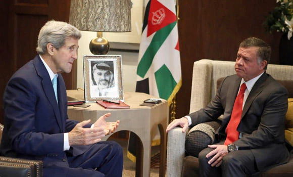 In Amman, Kerry tries to cool Jerusalem tempers