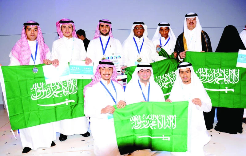 Gifted students win 10 awards at ISC Arab 2014