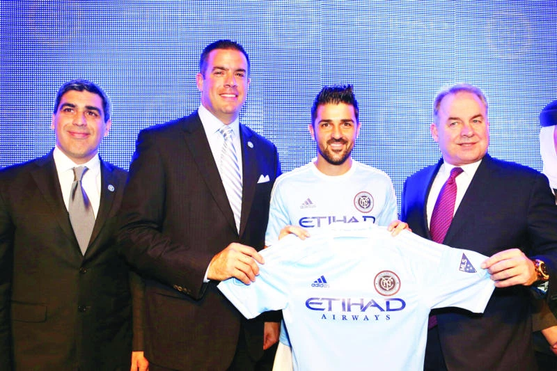 NYCFC partners with Etihad Airways to launch first home jersey