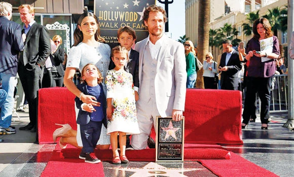 McConaughey gets Hollywood star
