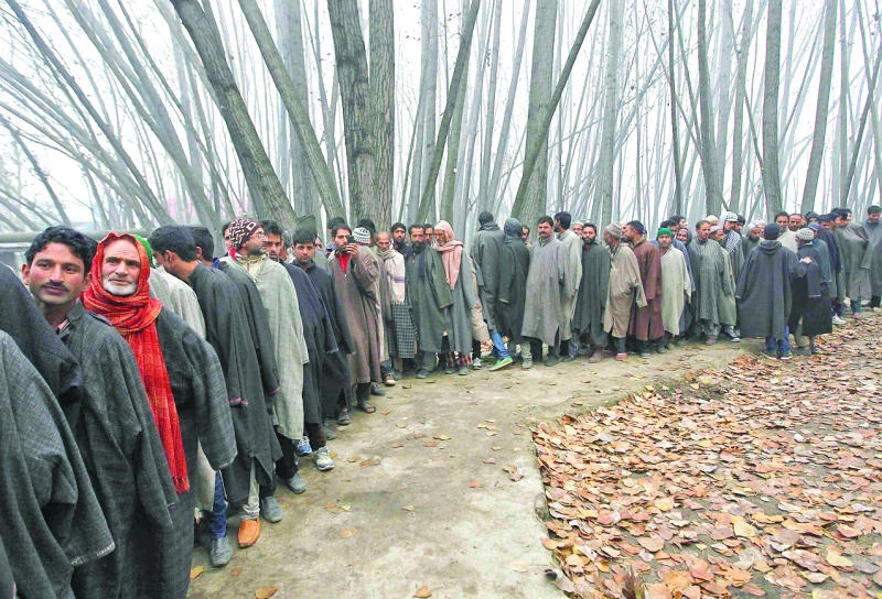 Kashmir turns out to vote as Modi’s BJP eyes power