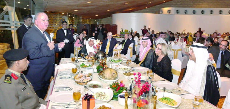 US envoy spreads goodwill with Thanksgiving dinner
