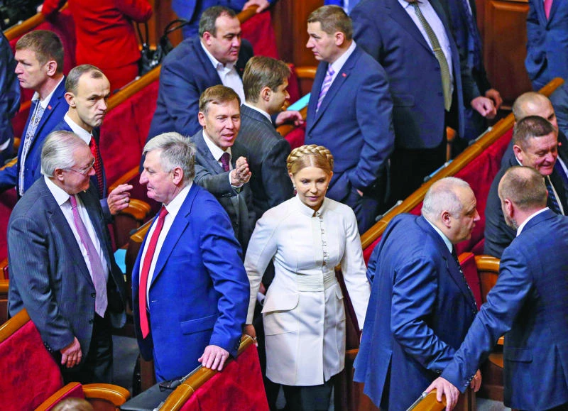 Ukraine displays image of unity in message to Russia