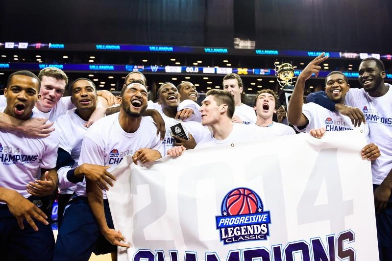 No. 12 Villanova beats Michigan for Legends Classic crown