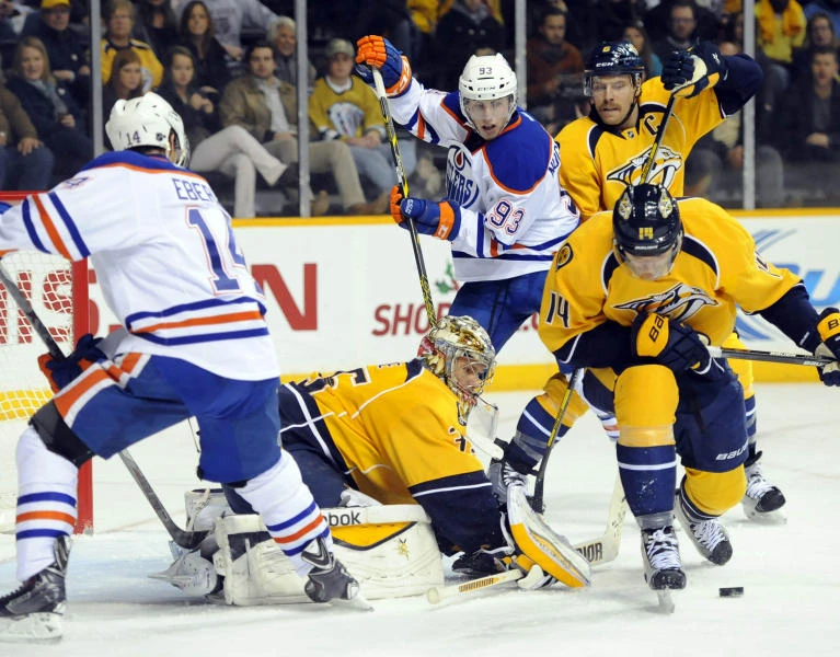 Forsberg, Rinne lead Preds over Oilers in OT
