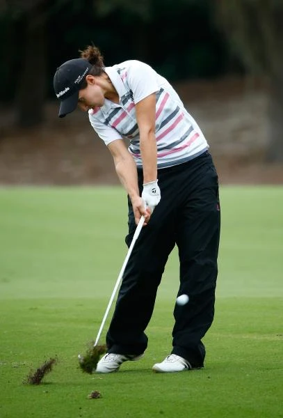 Ciganda earns piece of lead at LPGA event