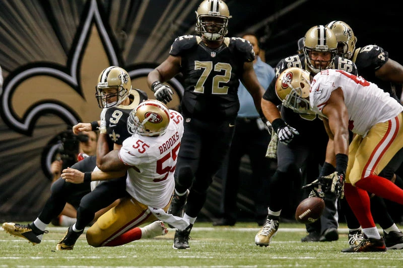 Kaepernick, 49ers thwart Saints in OT thriller 27-24