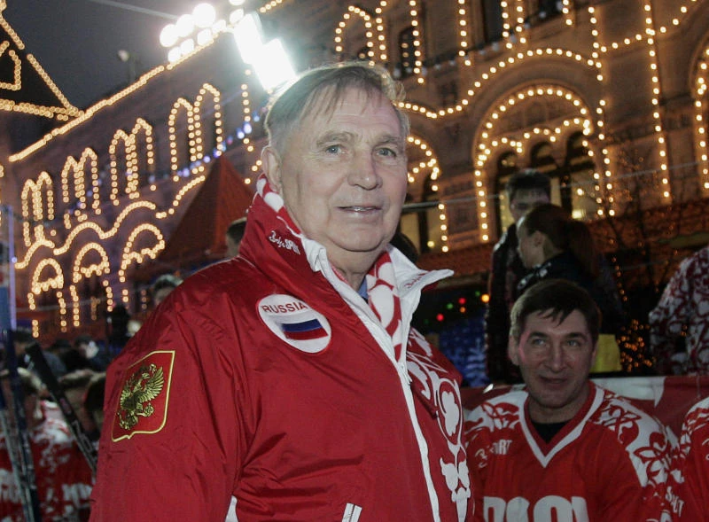 Legendary Soviet ice hockey coach Tikhonov dies