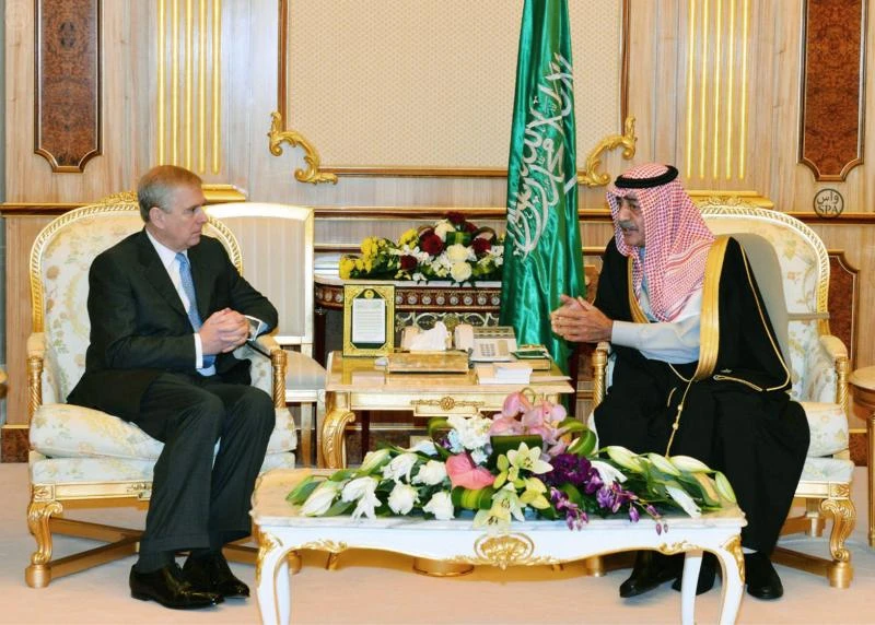 Prince Andrew in Saudi Arabia to reinforce ties