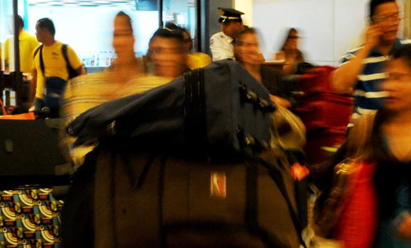 Stranded HSW finally repatriated to Manila