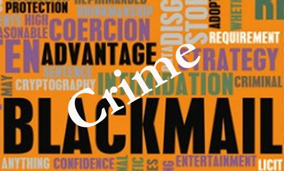 Man jailed for blackmailing woman