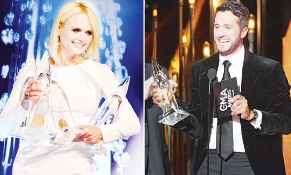 Bryan, Lambert shine at CMAs