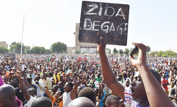 Thousands protest Burkina Faso army’s power grab