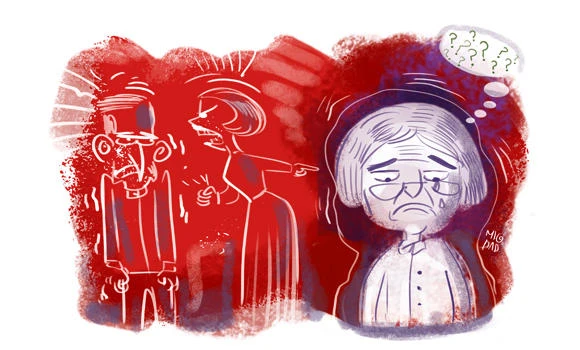 Deserted by sons, women suffer in silence