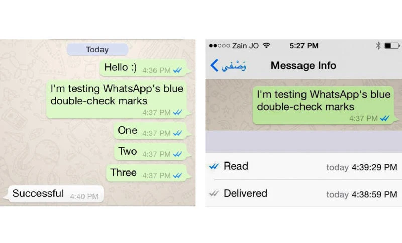 WhatsApp now shows you when your message have been read