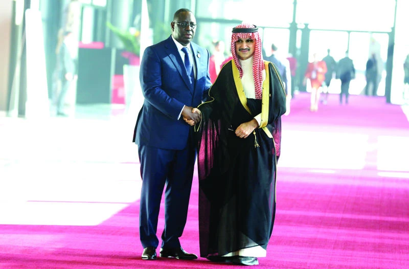 Senegal president, Alwaleed discuss economic and investment issues