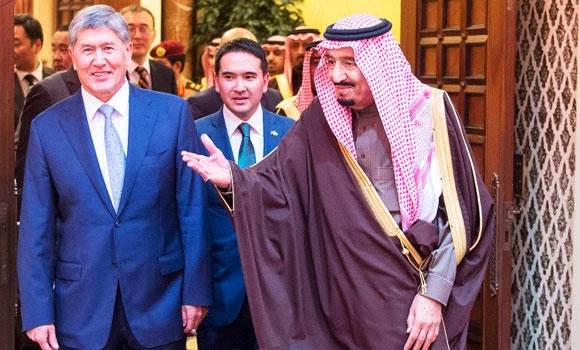 Salman, Atambayev discuss key issues