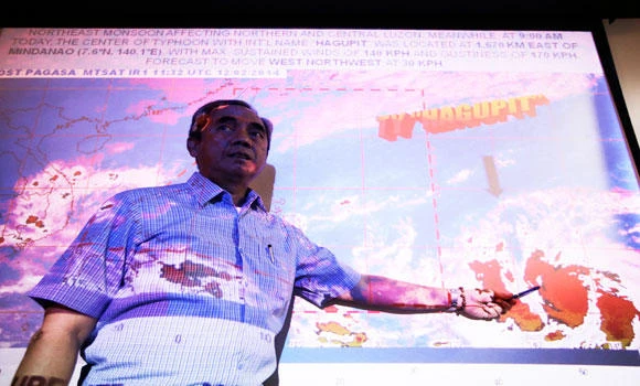 Philippine storm nears same typhoon-ravaged area