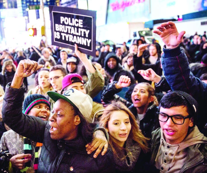 Protests in New York after decision in chokehold death