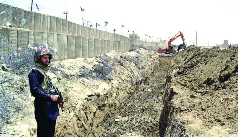 Pakistan trench along Afghan border enrages Kabul