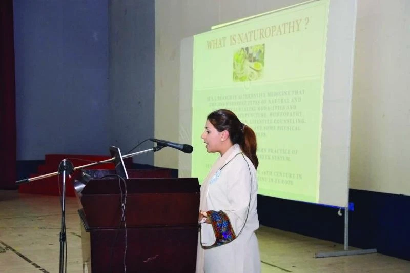 Saudi medical practitioner impresses IISJ audience