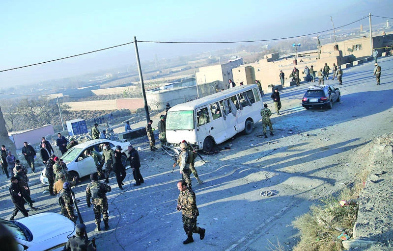 Suicide bomber hits foreign school in Kabul
