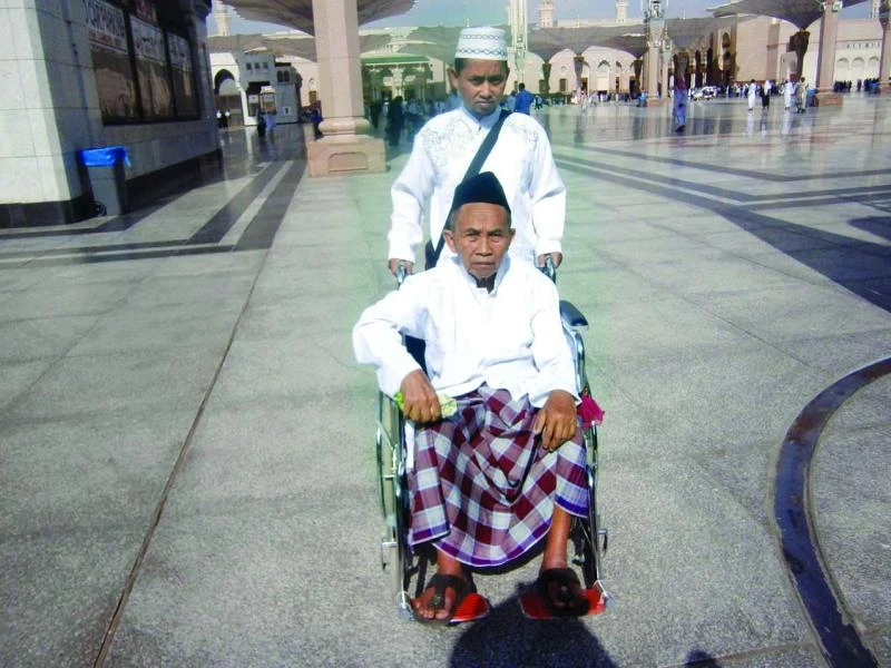 Indonesian father and son hope to come back for Haj
