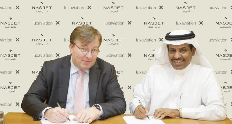 NasJet and Luxaviation Group form strategic partnership