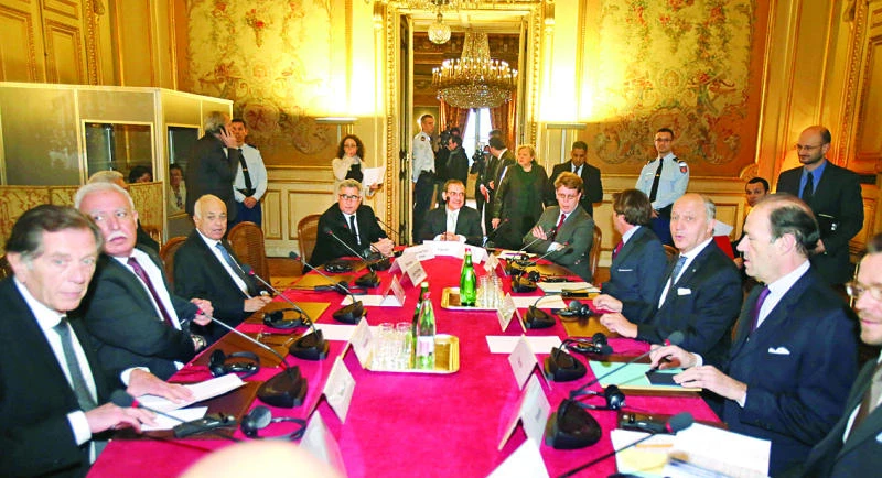 France seeking support for Mideast plan