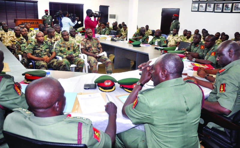 Nigeria sentences 54 soldiers to death