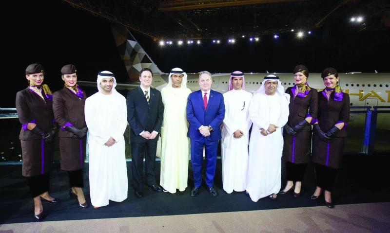 Etihad unveils its first Airbus A380 and Boeing 787 aircraft