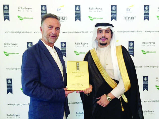 Lifestyle Developers honored with Arabian Property Award